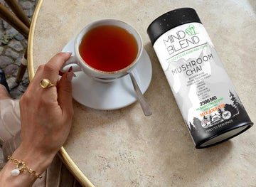 Full-spectrum mushroom blend for wellness