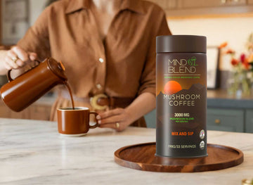 Mushroom blends for daily energy