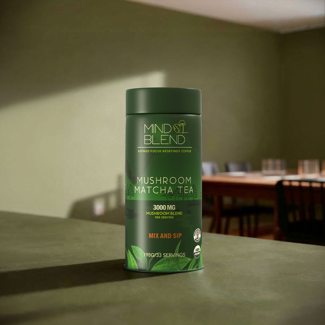 Adaptogenic Mushroom Matcha